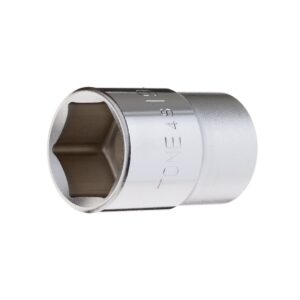 1/2(12.7)sq. Hex 19mm White colour 6 pt socket