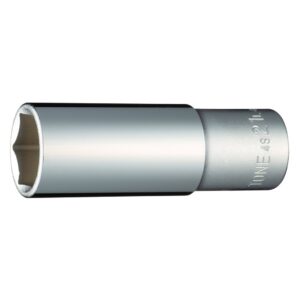 1/2(12.7)sq. Hex 21mm White LONG 6 pt socket